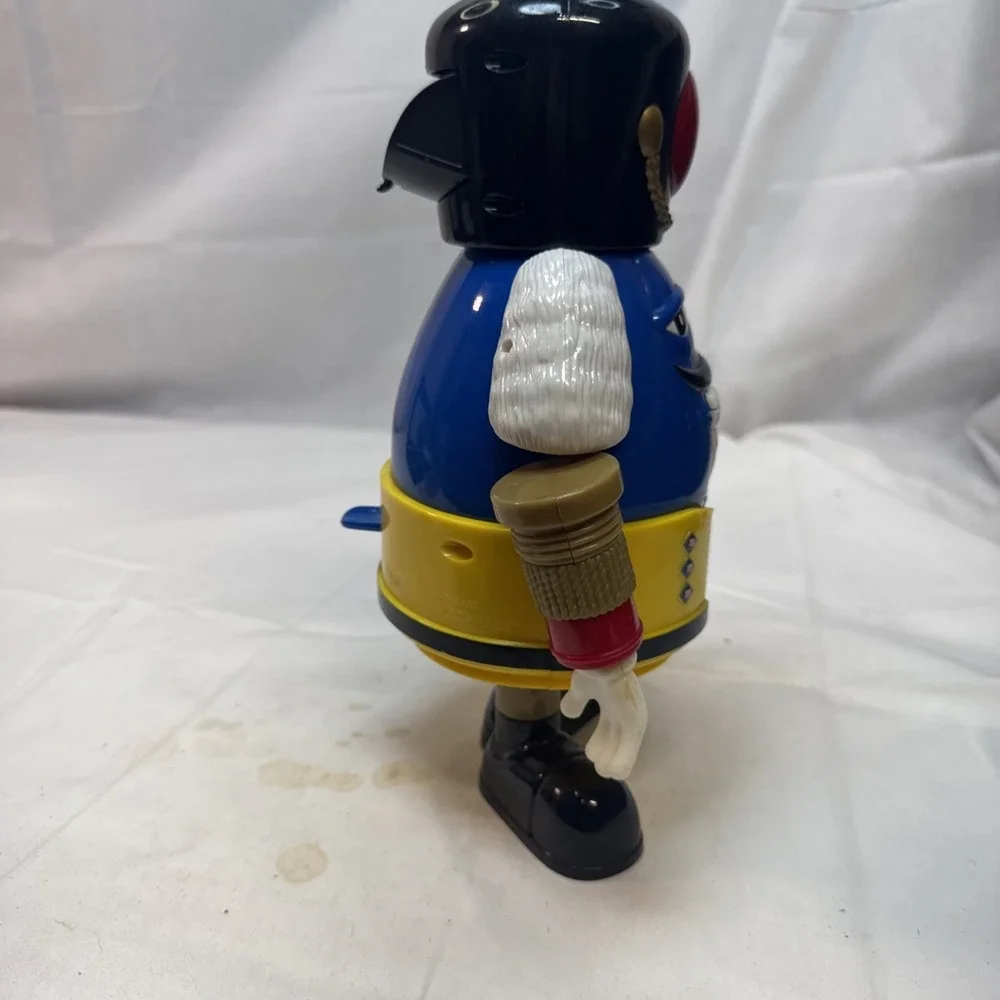 Vintage Blue M&M's‎ Nutcracker Candy Dispenser